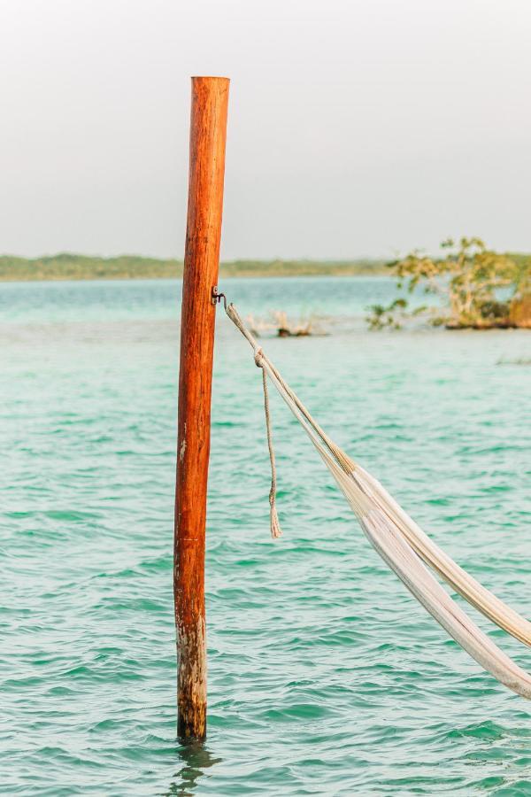 Blue Bird Hotel Bacalar Buitenkant foto