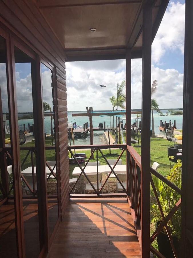 Blue Bird Hotel Bacalar Buitenkant foto
